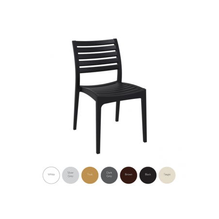 Luna terrasse stacking chair plastic