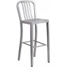 30" High Stratos Metal Barstool