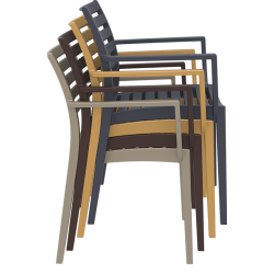 Luna AB patio stacking chair