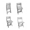 Berni folding plastic chair