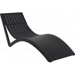 Slim lounge chair