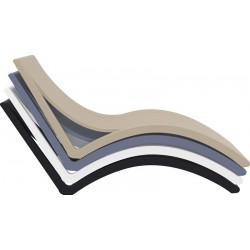Slim lounge chair
