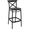 Cross restaurant outdoor bar stool
