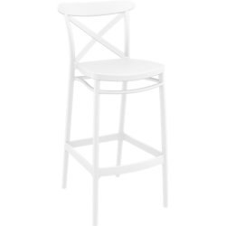 Cross restaurant outdoor bar stool