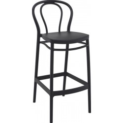 Victor - Restaurant patio barstool resin