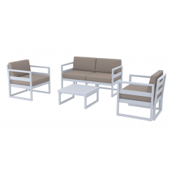 Leto outdoor lounge set