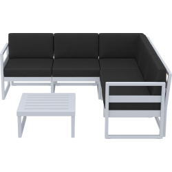 Leto corner outdoor lounge seating