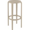 Mot - Backless outdoor stackable restaurant barstool