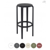 Mot - Backless outdoor stackable restaurant barstool