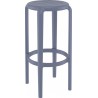 Mot - Backless outdoor stackable restaurant barstool