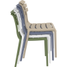 Helenne patio resin chair
