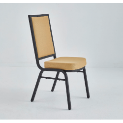 Queen metal banquet stacking chair