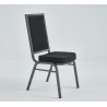 Queen metal banquet stacking chair