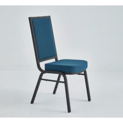 Queen metal banquet stacking chair
