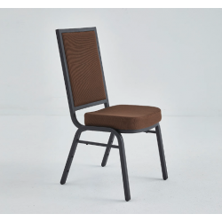 Queen metal banquet stacking chair