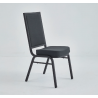 Queen metal banquet stacking chair