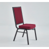 Queen metal banquet stacking chair