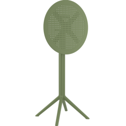 Sky High round Terrace folding table