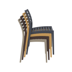 Luna terrasse stacking chair plastic